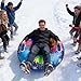 Arctic Slider - Snow Tube for Downhill Riding | Inflatable Sledding Toy 33.5 Inch Size, Freeze Ready Material, Handle Control with Balanced Glide Shape & Lightweight Carry Ease for Boys, Girls, H