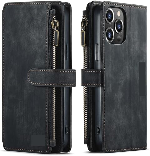 Housse portefeuille iPhone 13 mini étui de protection pour sorties et déplacements