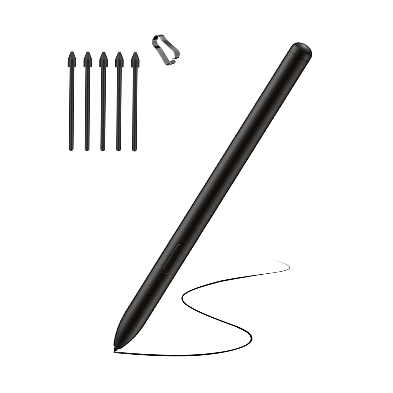 A-10 Stylus Pen with Eraser Compatible with Lenovo Smart Paper Pen,Compatible with Lenovo Yoga Paper Stylus Pen-Black
