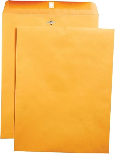 Miniatura 3 de Staples Sobres con cierre, 10 x 15 pulgadas, marrón Kraft, 100/caja