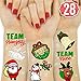xo, Fetti Christmas Party Decorations Tattoos - 28 Glitter Styles | Merry Christmas Party Favors, Christmas Eve, Xmas Tree + Lights, Santa, More