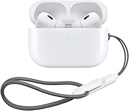 oakxco Lanyard Compatible with Airpods Pro 2 Loop Adjustable Hand Wrist Nylon Strap, Lanyard for Cell Phone/Camera/Switch/iPods Pro 2nd/ Airpods 1/ 2nd/ 3rd/ Pro Case, Grey