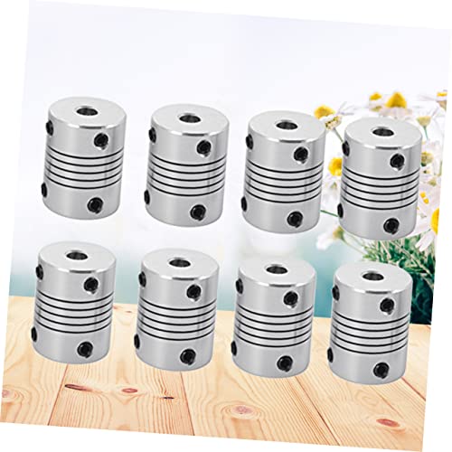 Coupling Step Motor 24 Pcs Thimble Step Motor Bellows Coupling Flexible Drive Coupling Winding Step Motor Aluminum Alloy Step Motor Stepper Motor Stepping Winding Step Motor #TOP5