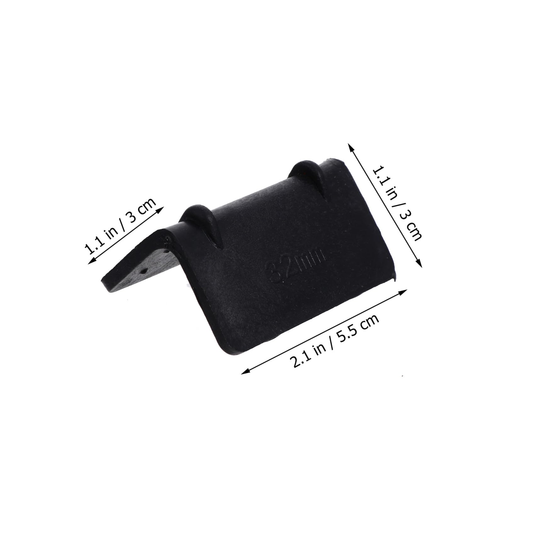 Luxshiny 100 Protecteurs De Bord en Plastique 2.17X1.18X1.18In Protection d'angle pour Cargaison avec Répartition Uniforme De La Pression Protège Feuillard Et Palette pour Transport Et Stockage
