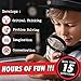 BLOONSY Spy Kit for Kids Detective Fingerprint Toys for 6 7 8 9 10 11 12 Year Old Boys Girls Secret Agent Investigation Science Set