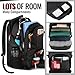 YOREPEK Large Backpack for Men, Extra Large Laptop Backpacks for Men Women, Water Resistant Travel Backpack Airline Approved Business Work Bag Fits 17 Inch Computer, Black