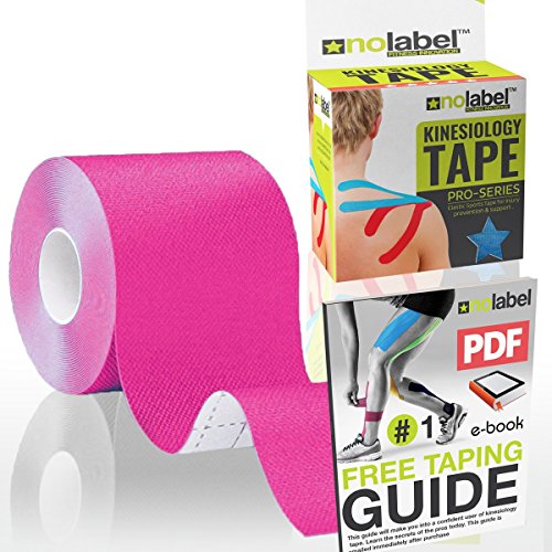 Cinta de Kinesiología Sin Cortar - Kinesiology - Kinesio Tape - Soporte Deportivo Muscular - Atlético Fisioterapia Músculos Cinta - Rollo Pro de 5cm x 5m