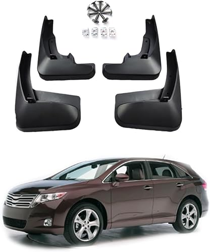 Plakdfuu Normal Car Mud Flaps For Toyota Venza 2012-2019, Styling Body Accessories Splash Guards Fender (Set Of 4)