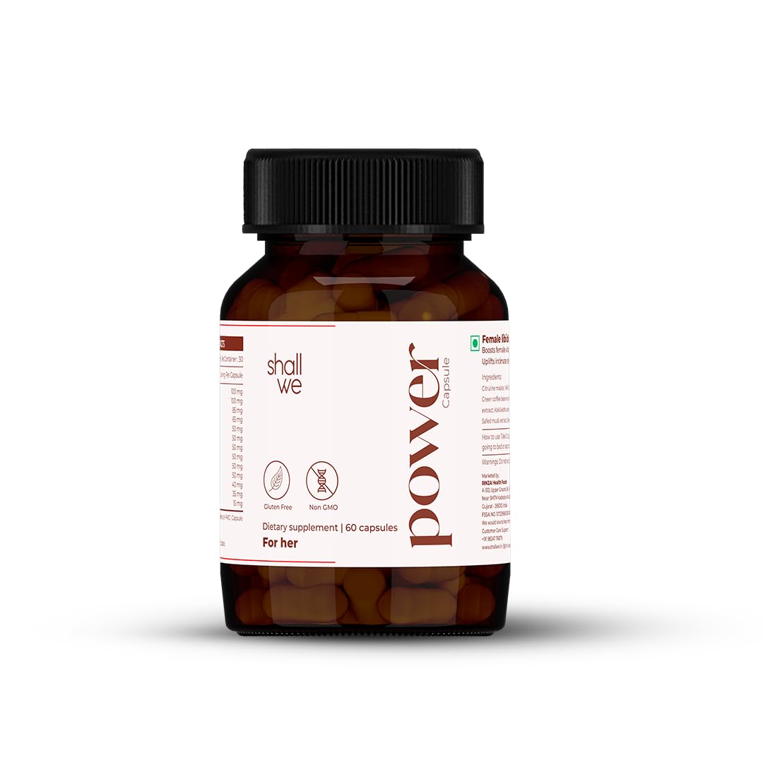 Shall We Satisfaction Capsule For Women | Breast Care | Energy & Stamina Booster Supplement | Power Capsules for Women (60 Capsules) (B0C8YCXHQ8) Amazon Price History, Amazon Price Tracker