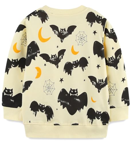 Image of Hongshilian Unisex Kids Cute Cartoon Cotton Sweater Shirt