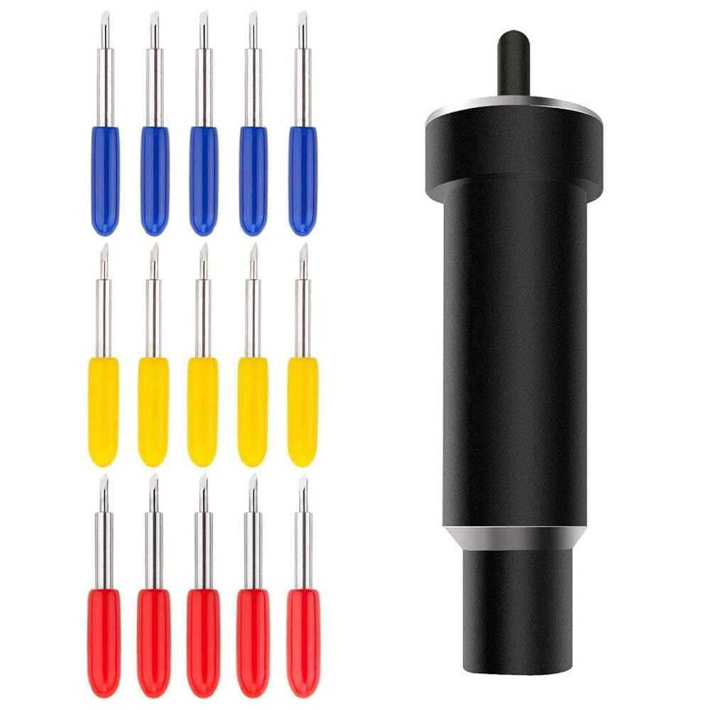 Gebildet Explore Black Housing with Blades Kit for Explore 3/Air 2/Air/One/Maker 3/Maker Aosry Deep Point Blade, 45°Standard Blades,30°Fine Point Blades,60°Deep Cut Blades