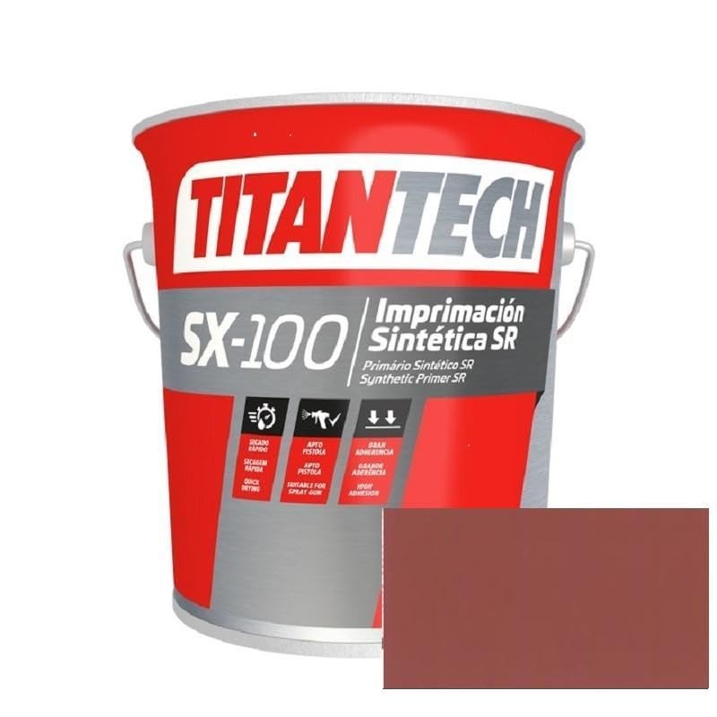 Imprimacion titan s/r sx100 rojo oxid 4l