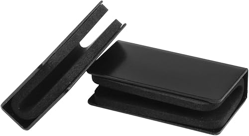 Miniatura 4 de Abrazaderas magnéticas de vidrio de 4 piezas, 1.57 x 0.83 x 0.41 pulgadas, color negro