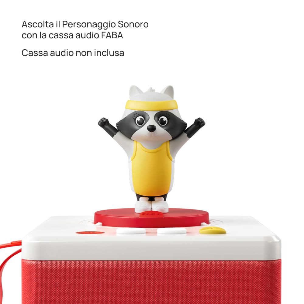 FABA Personaggio Sonoro – Olimpia e lo Spirito sportivo – Storie e fiabe sonore per Bambini e bambine 5-10 anni, Giocattolo con Contenuto Educativo, Versione Italiana