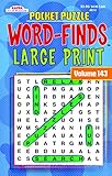 Pocket Puzzle Large Print Word Finds Puzzle Book-Word Search Volume 143