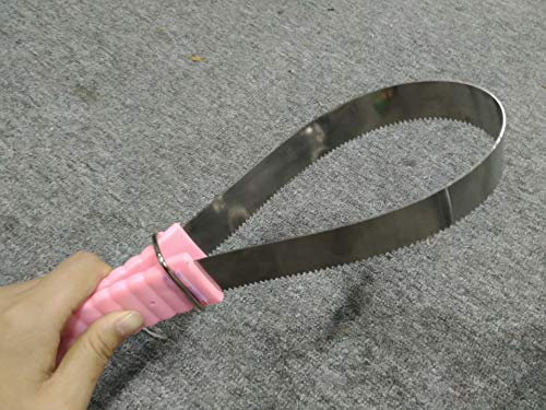NRTFE Shedding Blade Horse Brush Scraper Stainless Steel Shed Blade for Dogs (one Loop)