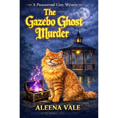 The Gazebo Ghost Murder Audiolibro Por Aleena Vale arte de portada