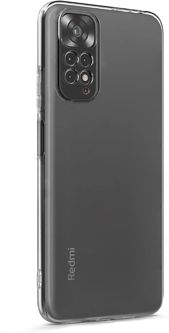 Microsonic Xiaomi Redmi Note 11 Pro 5G için Kılıf Transparent Soft Şeffaf [Redmi Note 11 Pro 5G ile Uyumlu Kılıf - Şeffaf]