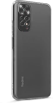 Microsonic Xiaomi Redmi Note 11 Pro 5G için Kılıf Transparent Soft Şeffaf [Redmi Note 11 Pro 5G ile Uyumlu Kılıf - Şeffaf]