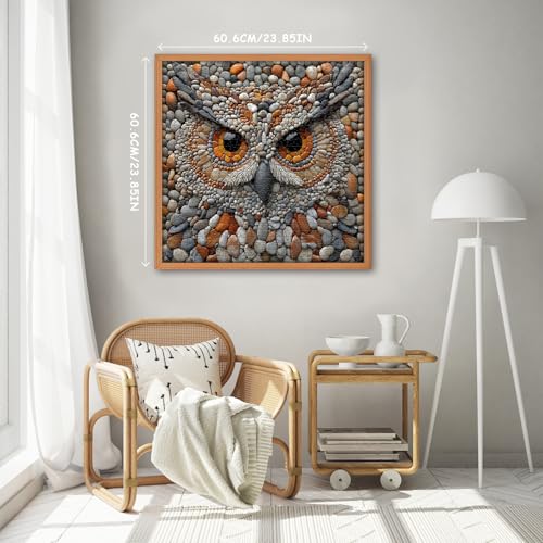 Rompecabezas Puzzles Animal Búho 10 años miniatura 5
