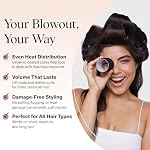 Kitsch Ceramic Thermal Hair Rollers for Women – Self Grip Hair Curlers for Heatless Curls Overnight - Volumizing Large Rollers for Short & Long Hair - For Long Lasting Frizz-Free Curls - Black, 8pcs - Image 3