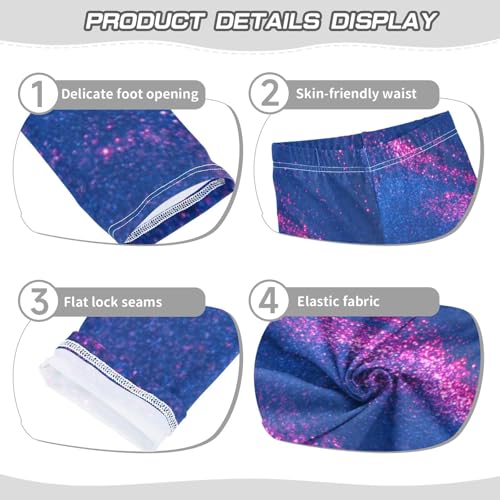 Galaxy Marble Girl Shorts Cotton Cartwheel Shorts Outfits Clothes for Beach3