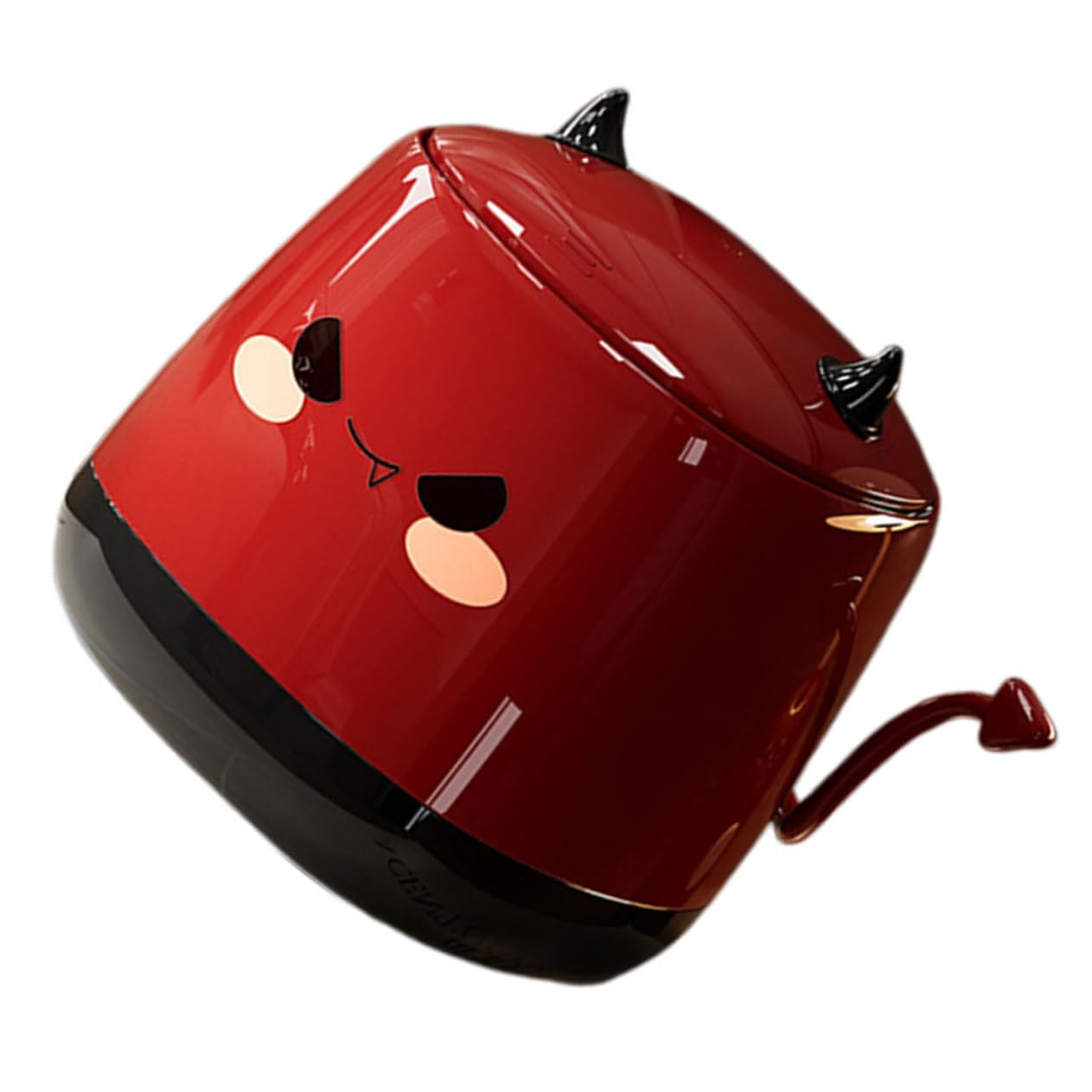 Toyvian Mini Schreibtisch Mülleimer Mit Deckel Klein Für Arbeitsplatte Winziger Abfalleimer Für Arbeitsplatte Niedlicher Schreibtisch Mülleimer Mini Abfallkorb