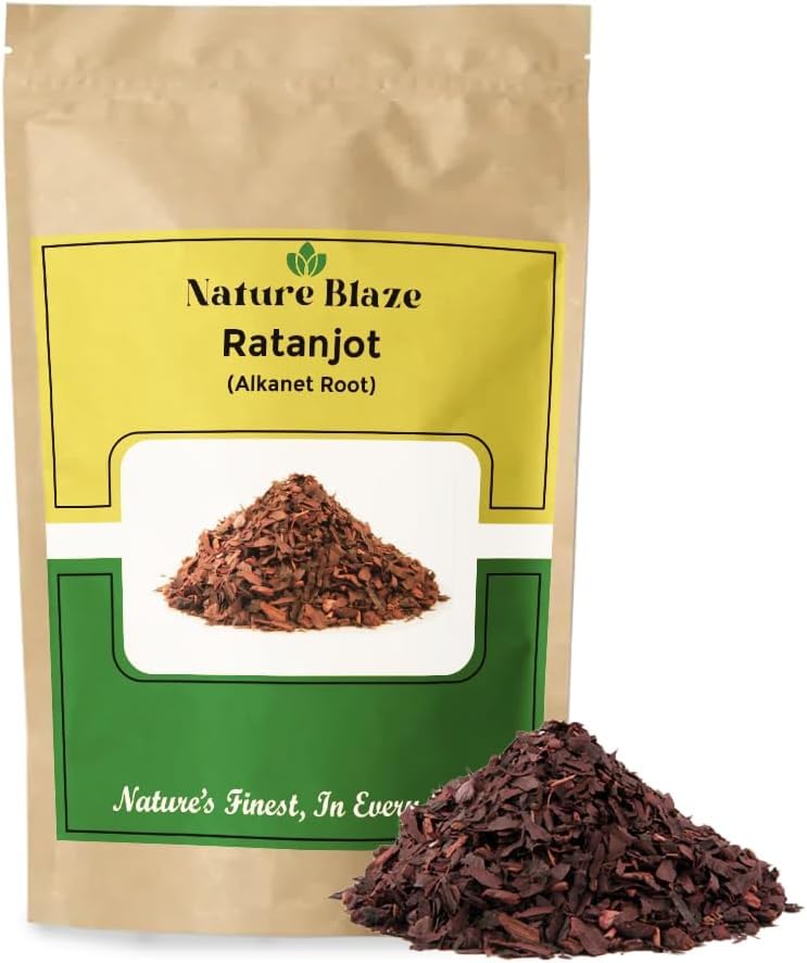 Organic Herbs 100GRM Traditionally Ratanjot Alkanna Tinctoria ALKANET Indian Food Gift Kitchen Item