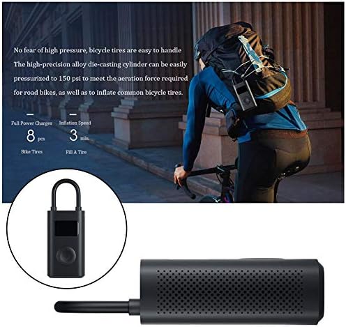 Xiaomi Electric Air Pump Mijia Rechargeable inflator 150PSI Smart Digital Tire Pressure Detection for Football Car Bike Pump