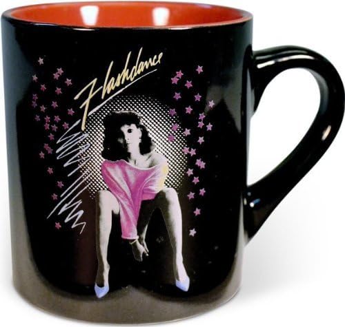Silver Buffalo Flashdance 14 oz. Ceramic Coffee Mug