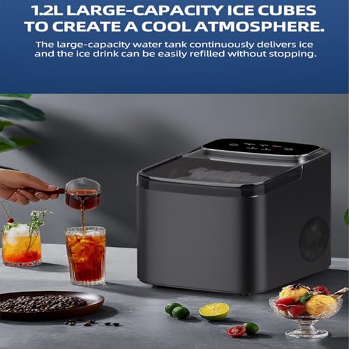 Fabricadora de hielo capacidad grande con pantalla táctil miniatura 6