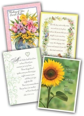 Secret Sister Cards with Scripture