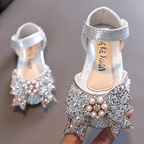 Fashion Spring And Summer Girls Sandals Dress Dance Performance Princess Shoes Pearl Cute Toddler Girl Sandals3