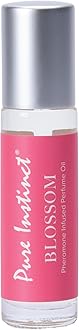BLOSSOM The Original Pheromone Infused Essential Oil Perfume Cologne - For Her Women - TSA Ready (Roll On Bottle 0.34 Fl. Oz./10.2mL)