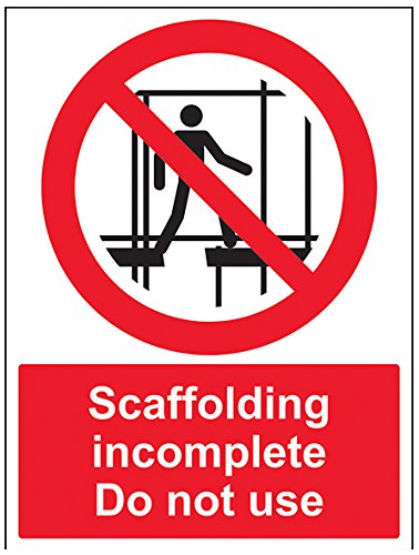 Vsafety 52027bc-sponteggi incompleti/Cartello