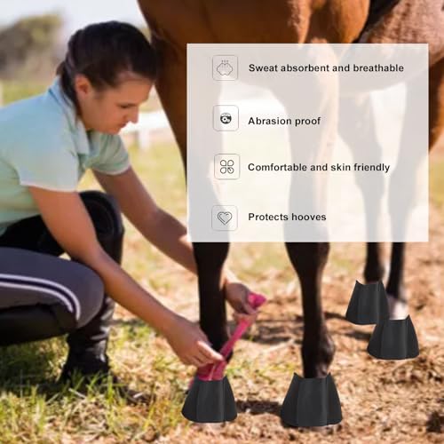 Botas de caballos Fafeims ajustables para paseos al aire libre con comodidad 7