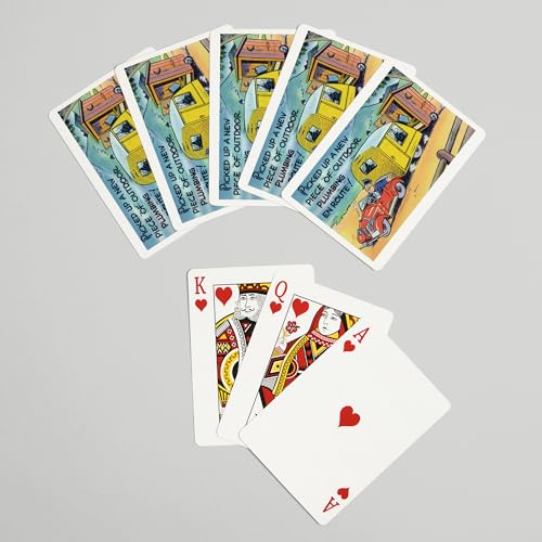 Baraja de Cartas Póker Comical Cartoon 52 Cartas miniatura 7