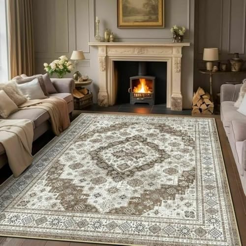 Tapis de salon classique 70x140cm antidérapant et élégant