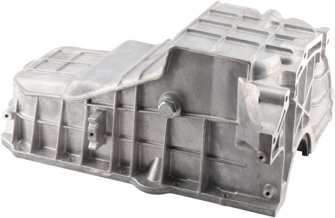 Engine Oil Pan & Drain Plug & Gasket Compatible with Chevrolet Silverado 1500 Express S10 P30 GMC Sierra 1500 Savana Jimmy Replace 264-482, 12597153