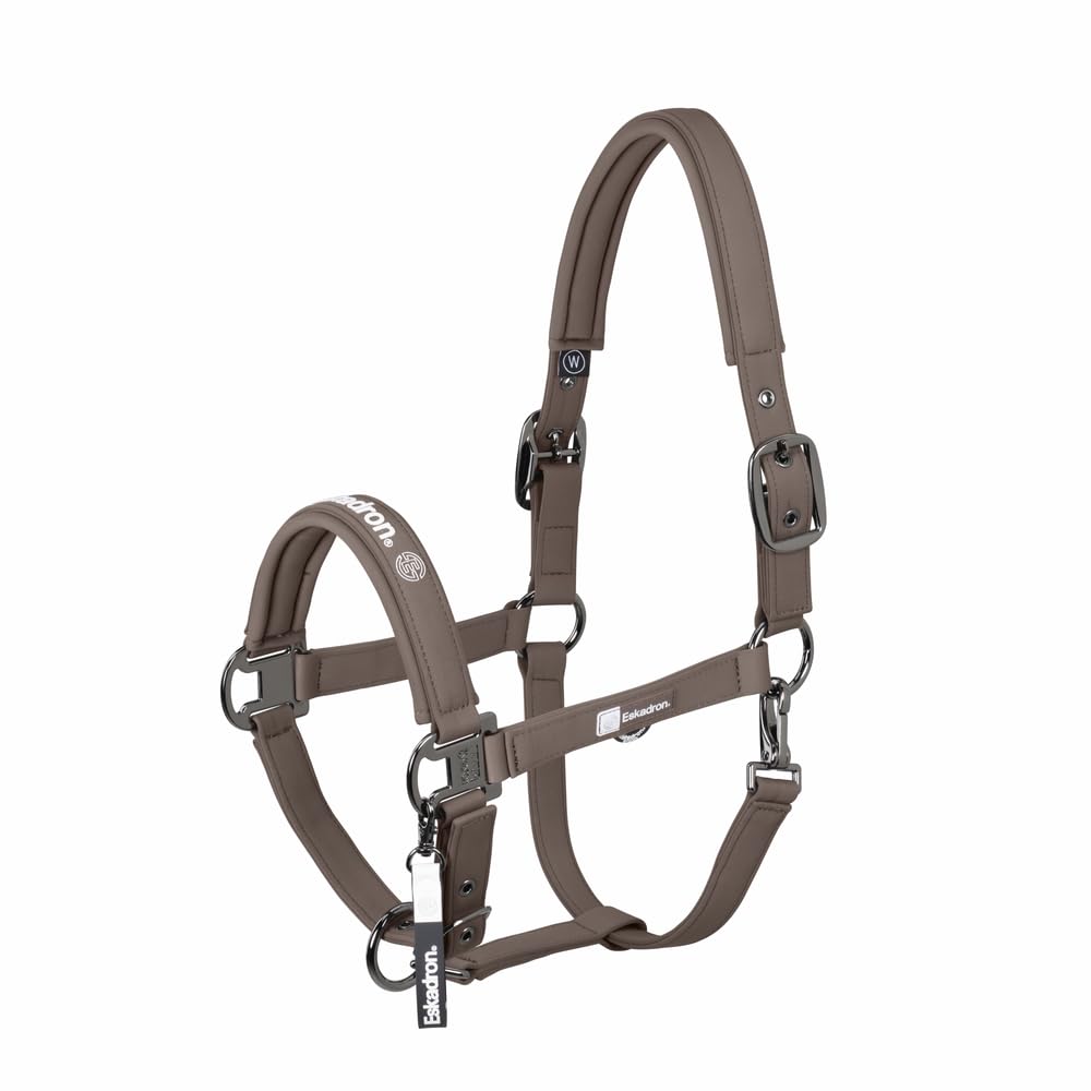 Eskadron Halfter Softshell Double PIN powdertaupe Dynamic HW 26 : P1