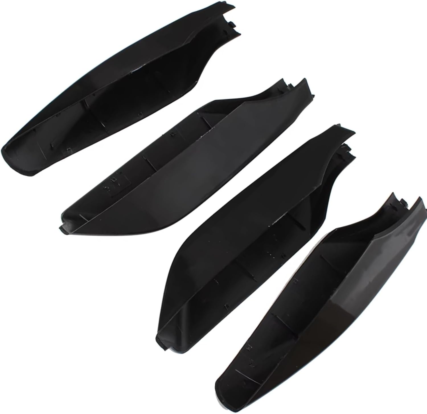 Roof Rails Cover Shell Car Accessories Luggage Rack Cover Roof Rack Rail End Cover Shell for Toyota for Land for Cruiser for Prado 2010-2018