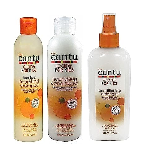 Cantu - Lot de 3 soins capillaires doux - enfant -...
