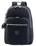 Kipling Seoul Large Backpack With Laptop Protection,True Blue,One Size