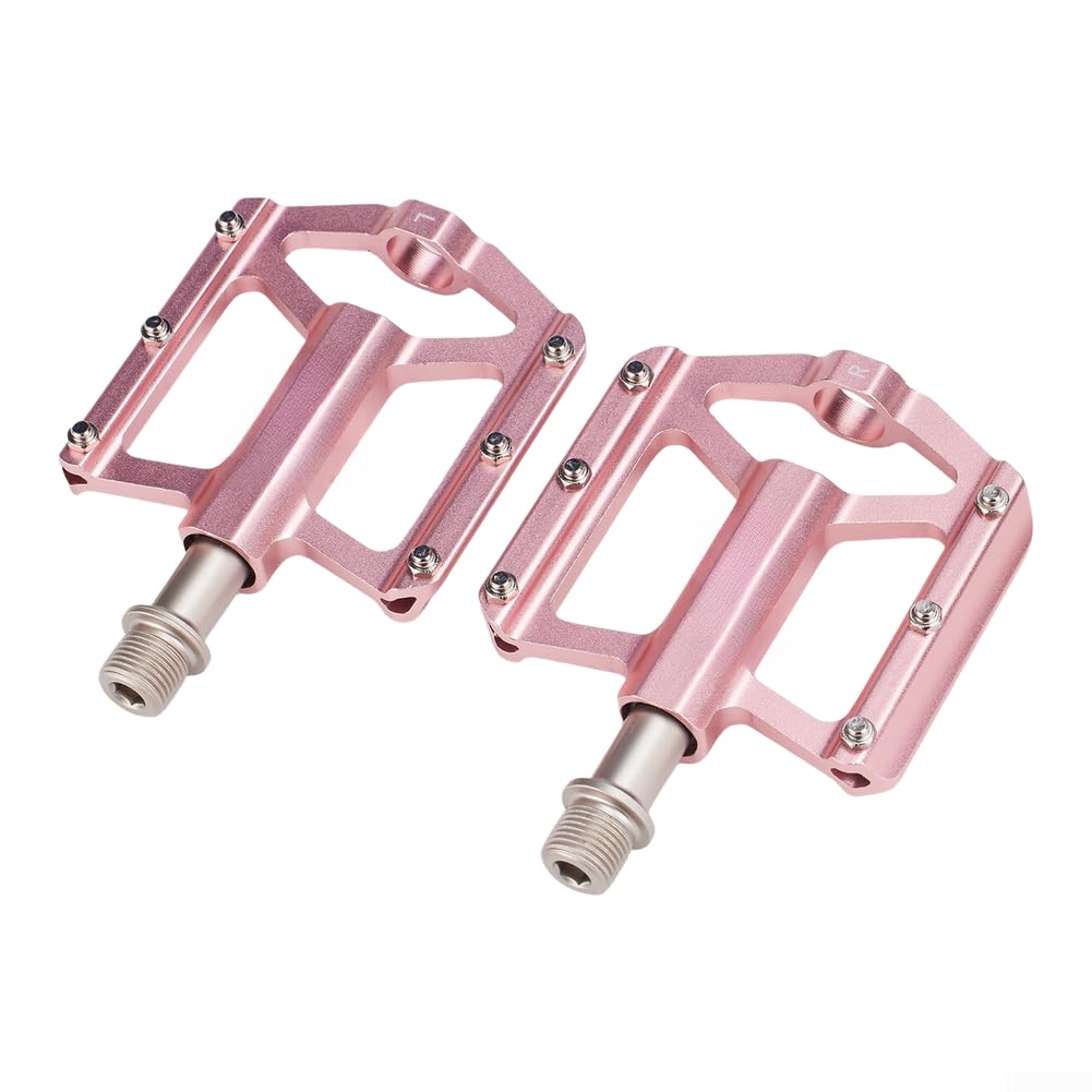 Pedales de bicicleta de montaña de 3 rodamientos, pedales de ciclismo antideslizantes, pedales para la mayoría de bicicletas, pedales plegables compactos para almacenamiento