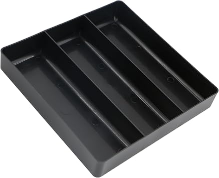 3-Compartment Tool Organizer Tray1, Black