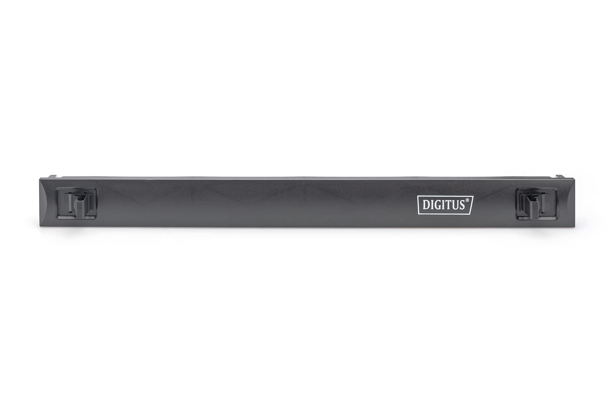 DIGITUS 19" Panneau obturateur - 1U - Panneau pour baie réseau & serveur - Panneau pour rack - Snap-In - ABS - Noir | Plastique ABS – Cache pour armoire réseau 19 pouces, armoire serveur ou rack audiovisuel