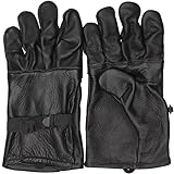 Fox Outdoor Products GI Type Leather Gloves, Shell, Size 6,79-235 06