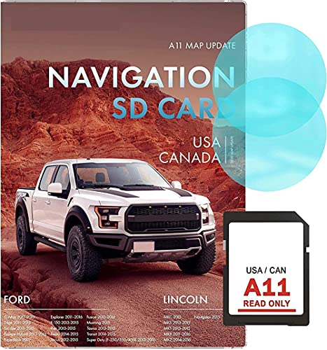 Navigation SD Card Compatible w Ford A11 | Latest Update 2020 | Compatible w Ford Navigation SD Card | Fits A9 A10 Updates w Antifog Stickers