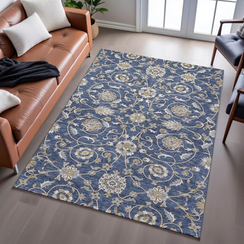 Addison Rugs Mayfield Tapete 9' x 12' Azul miniatura 6