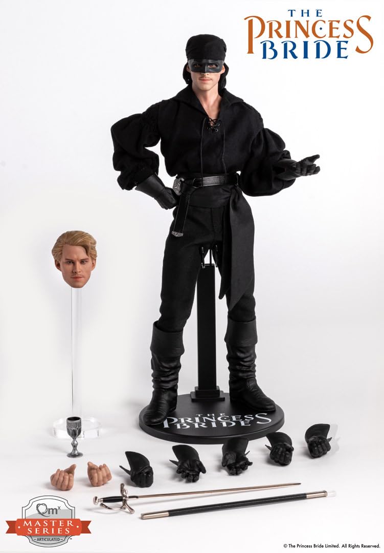 WEST. フィギュア Amazon.com: QMX Westly/Dread Pirate Roberts 1:6 Scale Articulated
